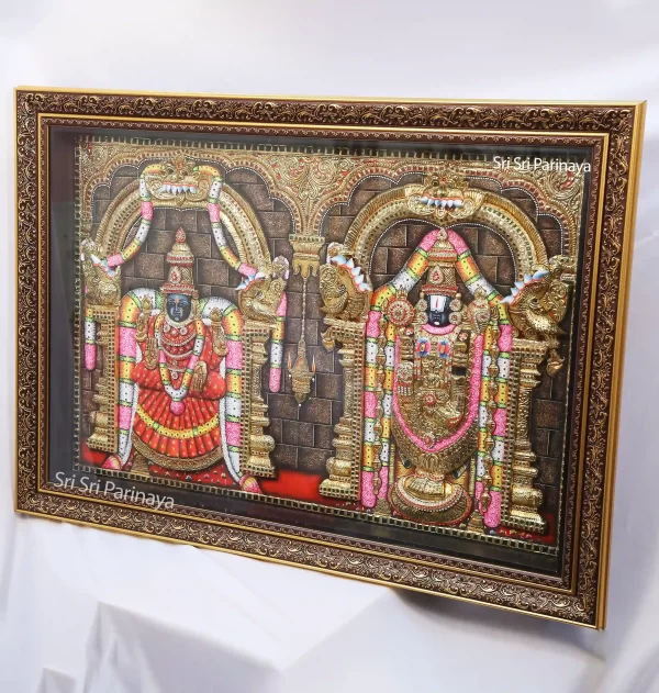 Balaji Padmavathi Tanjore Painting