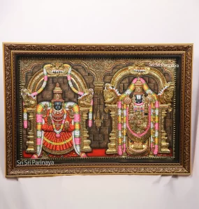Balaji Padmavathi Tanjore Painting