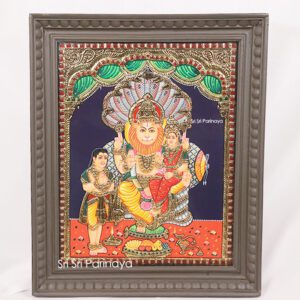 lakshmi narasimha swami tanjore painting