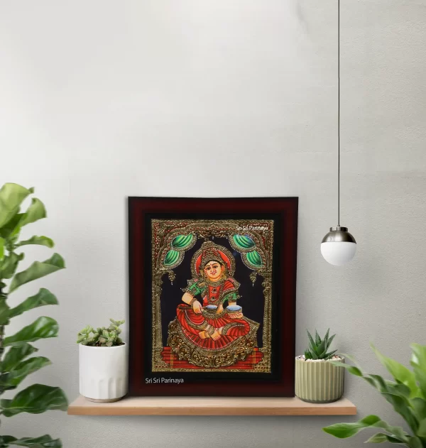 Annapurna Devi Tanjore Painting