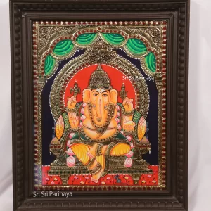 Ganesha Tanjore Painting 1